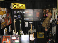 GODLYKE NAMM 2011 BOOTH