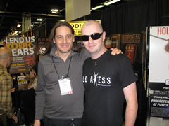 GODLYKE'S KEVIN WITH JEFF KENDRICK OF DEVILDRIVER