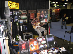 PJZ AT THE GODLYKE BOOTH NAMM 2011