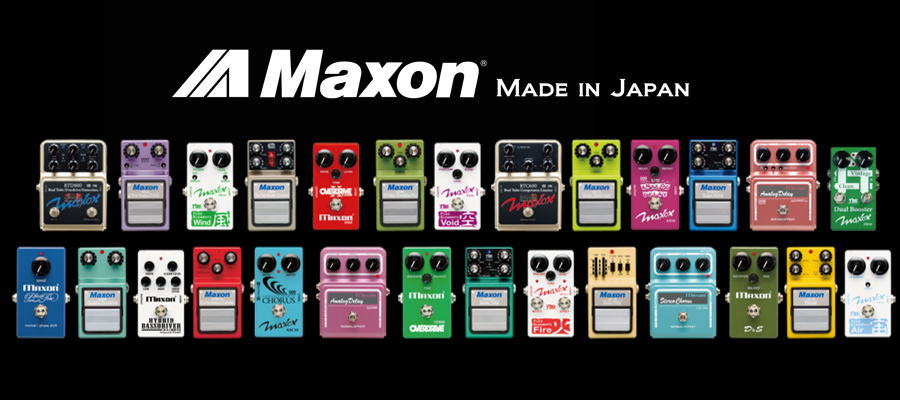 MAXON ㈱日伸音波製作所 エフェクター＆ワイヤレスシステム